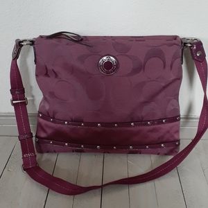 Authentic Coach xbody bag pink color